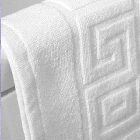 50x70 cm %100 Pamuk Ring İplik Premium Ayak Havlusu