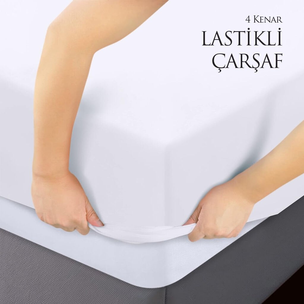 63 Tel Pamuk Lastikli Çarşaf Çeşitleri | Seçenekli Ürün