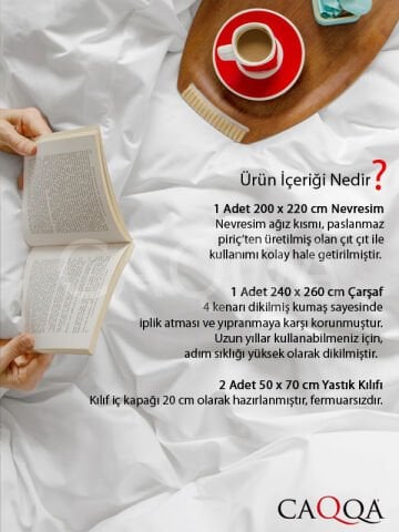 Çizgili Saten Silver Gri Çift Kişilik Nevresim Takımı