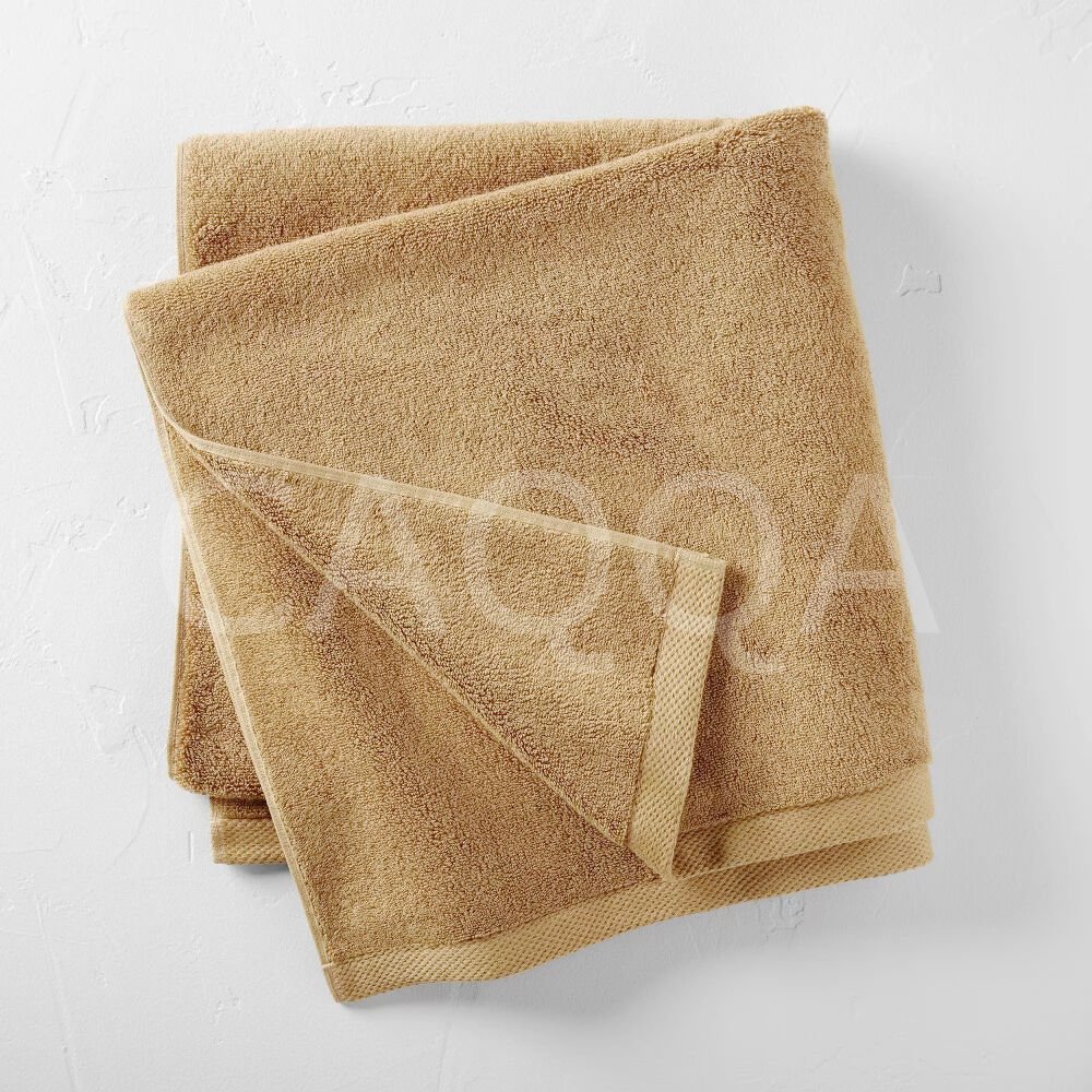 50 x 90 cm Bej (cappuccino) Pamuk SPA Havlusu