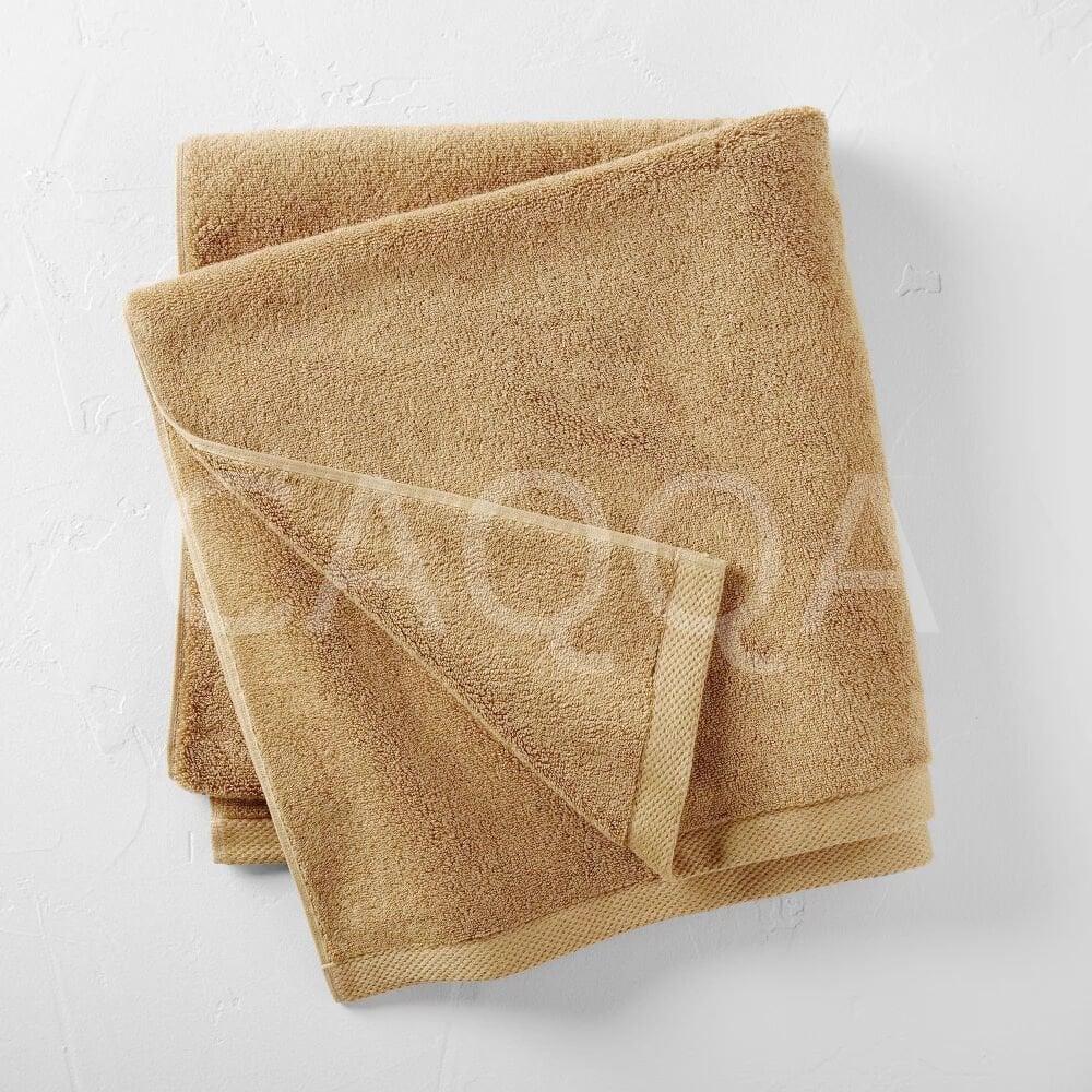 50 x 90 cm Bej (cappuccino) Pamuk SPA Havlusu