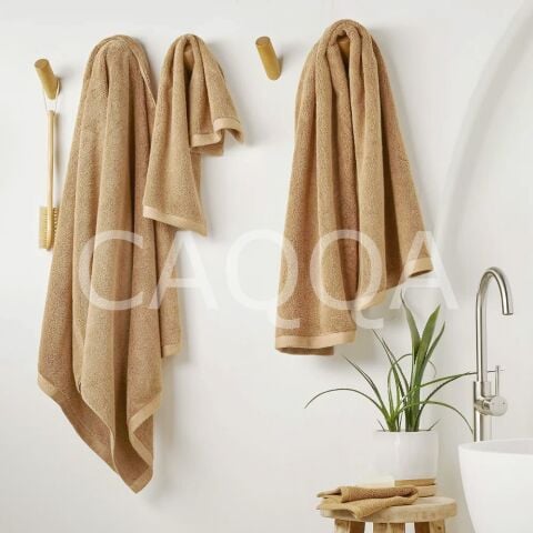 90 x 150 cm Bej (cappuccino) Pamuk SPA Havlusu | Büyük Boy