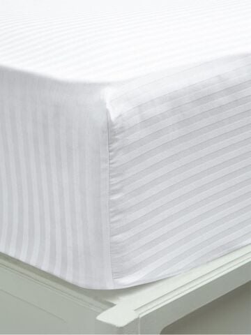 83  Tel Çizgili Saten Lastikli Çarşaf Çeşitleri | Seçenekli Ürün